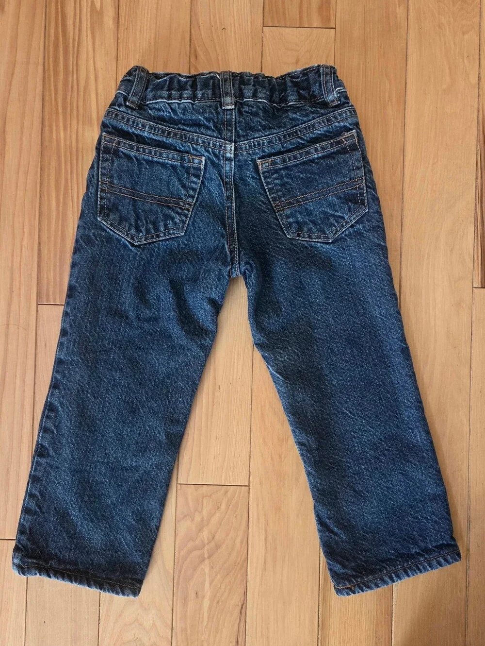 OshKosh Dark Blue Denim Jeans with Fleece Lining
